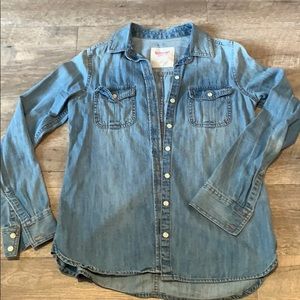 Chambray button up shirt